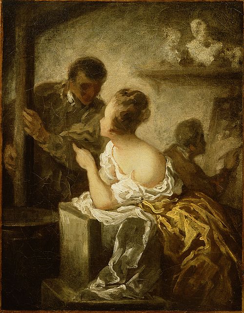 The Studio, 1870, Honoré Daumier