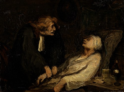 The Hypochondriac (Le Malade imaginaire), , Honoré Daumier