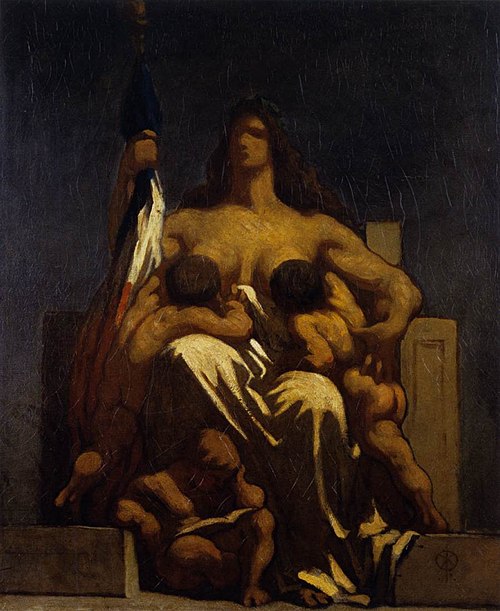 La République, 1848, Honoré Daumier