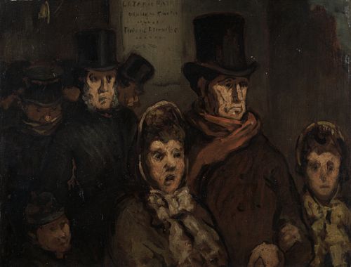 L’Attente, 1863, Honoré Daumier