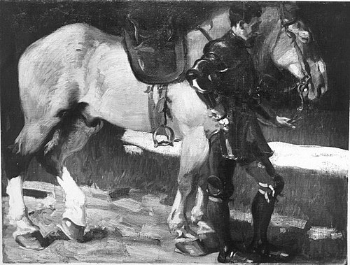 Ein Ritter, 1898, Ludwig von Herterich