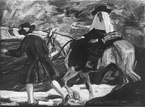 Flucht, 1926, Ludwig von Herterich