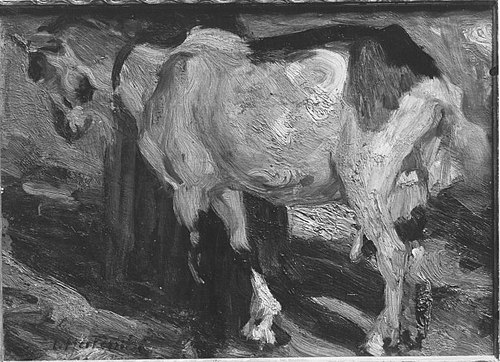 Die Ziege, 1900, Ludwig von Herterich