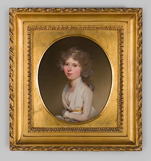 Portret van Anna Jacoba Wilhelmina van Aylva, 1792, John Parker