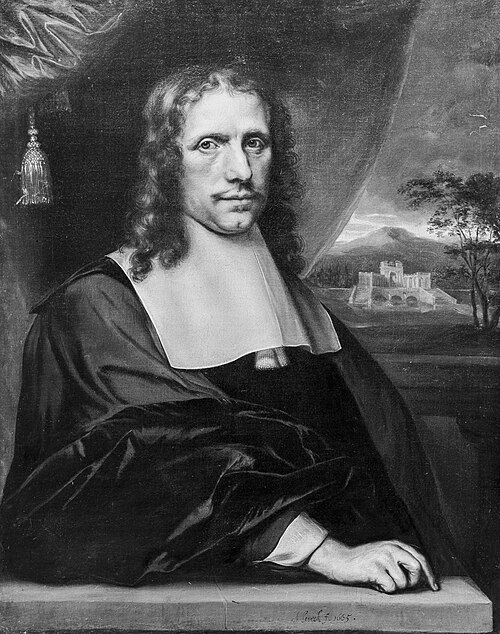Portrait of a gentleman, 1665, Jacobus Levecq