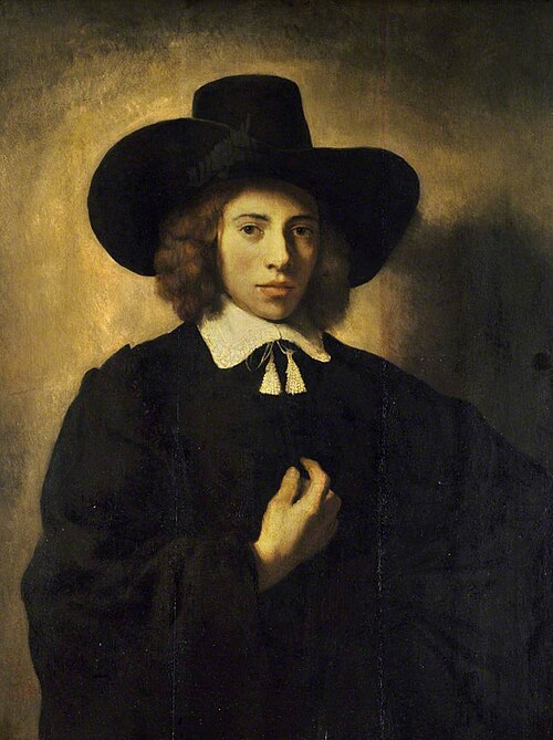 Portrait of an Unknown Young Man, 1654, Jacobus Levecq