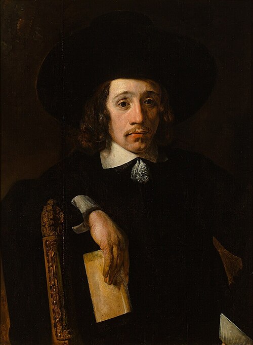 Portrait d'homme, 1657, Jacobus Levecq
