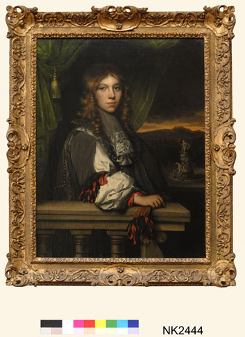 Portrait of Mattheus Elliasz. van den Broucke, 1665, Jacobus Levecq