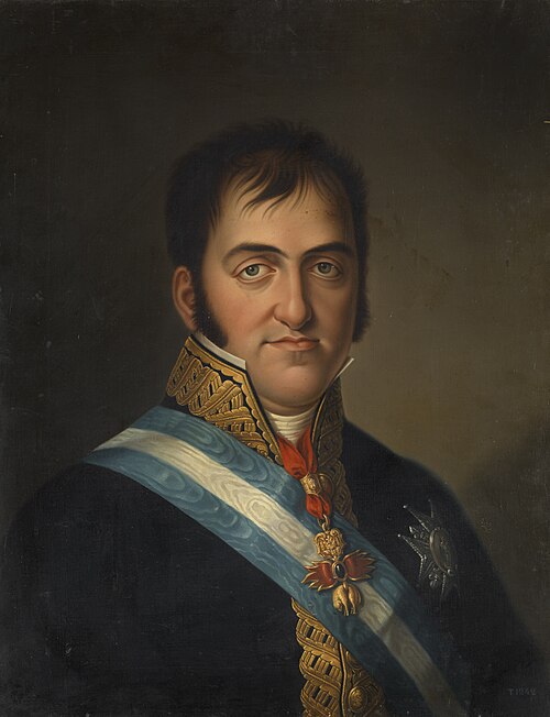 Fernando VII, 1825, Luis de la Cruz