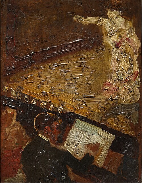 Paris Nocturne. The Singer, 1900, Carlos Baca-Flor