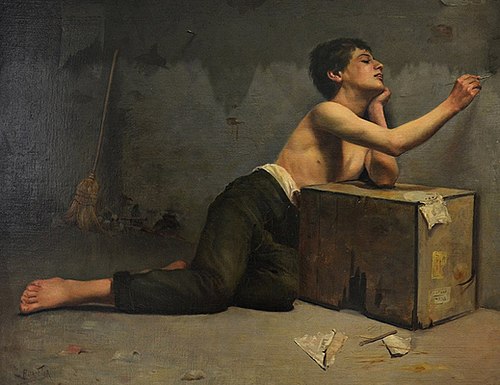 La vocación natural, 1886, Carlos Baca-Flor