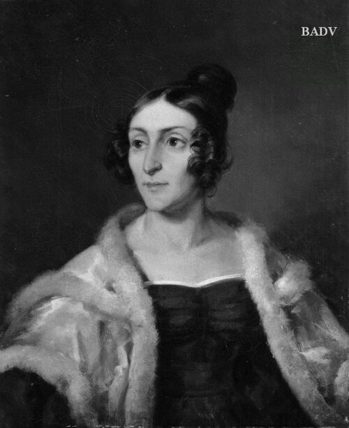 Porträt der Baronin Malinka von Heynitz geb. v. Boxberg (Clara Auguste von Boxberg, geb. von Broizem, 1831, Ferdinand von Rayski
