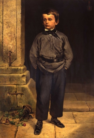 Porträt des Konrad von Posern, 1851, Ferdinand von Rayski