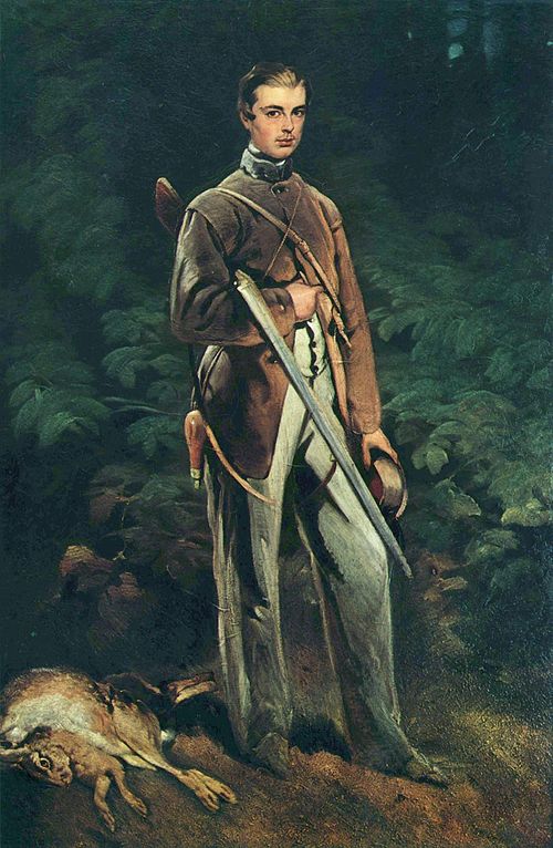 Max von Fabrice, 1860, Ferdinand von Rayski