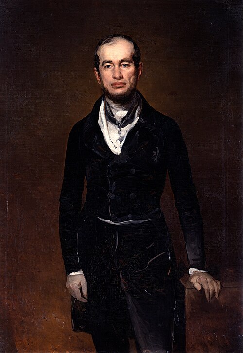 Portrait of the Chamberlain Count Julius Zech-Burkersroda, 1841, Ferdinand von Rayski