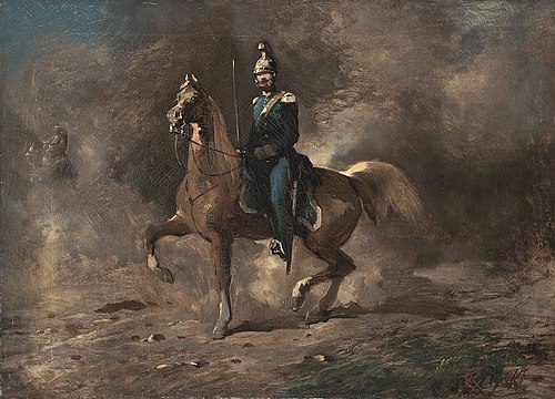 Der Gardereiter, 1837, Ferdinand von Rayski