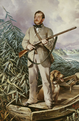 Bildnis Friedrich von Boxberg, 1861, Ferdinand von Rayski