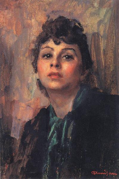La modella, 1930, Giuseppe Amisani