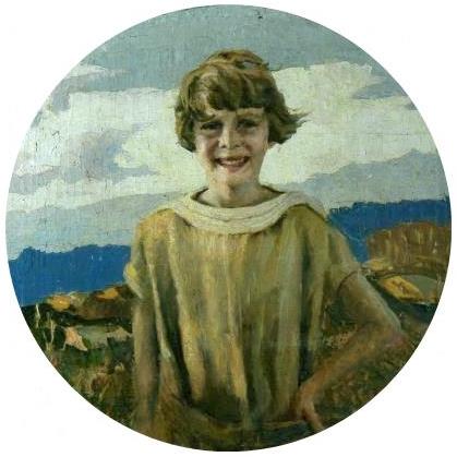 Portrait of King Farouk of Egypt, 1924, Giuseppe Amisani