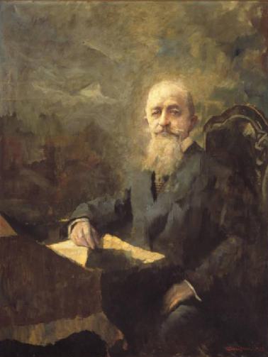 Portrait of Francesco Mira, 1922, Giuseppe Amisani