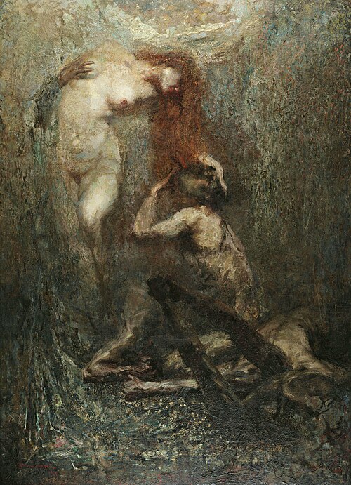 The Tragic Cradle, 1910, Giuseppe Amisani