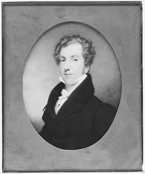Portrait d'homme, 1828, Andrew Robertson