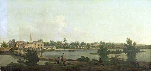 A View of Jamaica, 1772, George Robertson