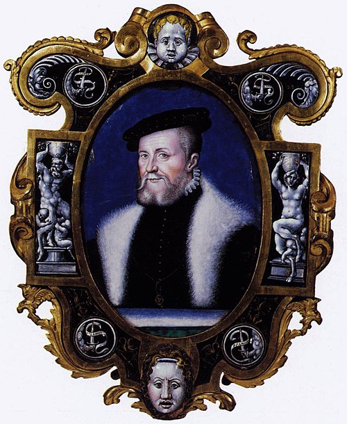 Portrait of Anne the Montmorency, 1556, Léonard Limousin