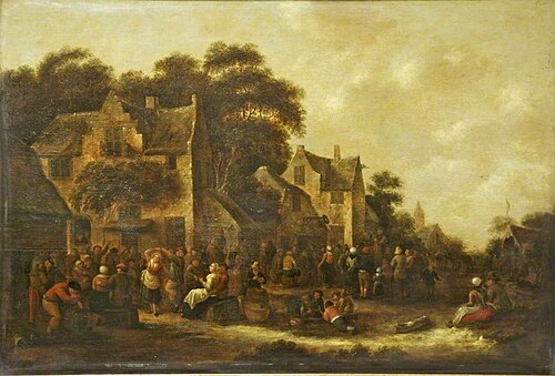 The Village Festival, 1671, Klaes Molenaer