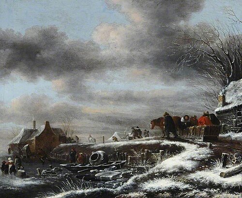Winter Landscape, , Klaes Molenaer