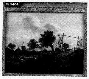 landscape with mill, 1623, Klaes Molenaer