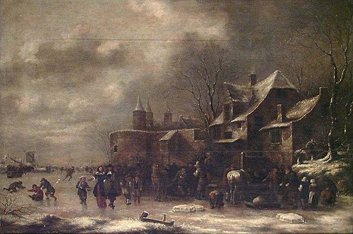 Painting, 1663, Klaes Molenaer