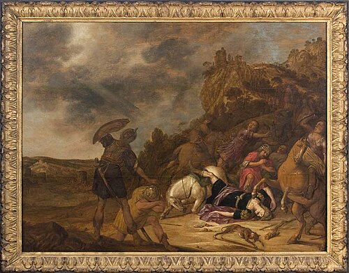 De bekering van Saulus op weg naar Damascus, 1640, Gerrit Claesz. Bleker