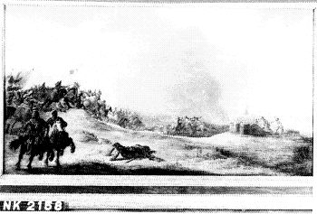 Ruitergevecht in de duinen, 1636, Gerrit Claesz. Bleker