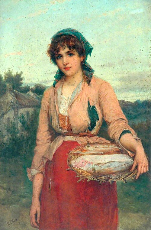 The Fish Girl, , William Oliver