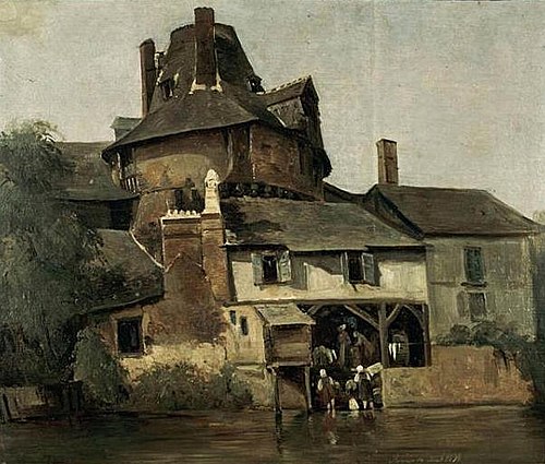 La Tour d'Apigné à Rennes, 1836, Joseph Édouard de Gernon