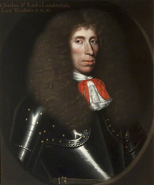 Charles Maitland (c.1620–1691), 3rd Earl of Lauderdale, , David Scougall