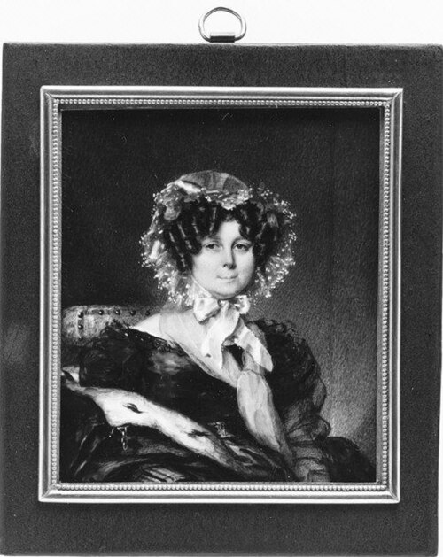 Portrait de femme, 1829, Francois Rochard