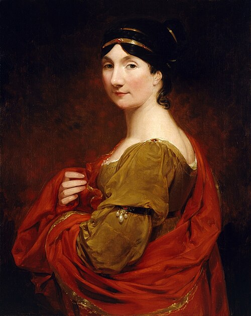 Frederica Murray (1774–1860), Countess of Mansfield, née Markham, 1818, George Sanders