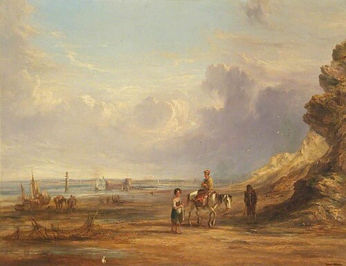 New Brighton Shore in 1835, 1835, Samuel Williamson