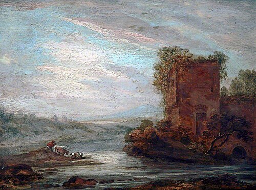 Castle Keep and Moat, , Samuel Williamson