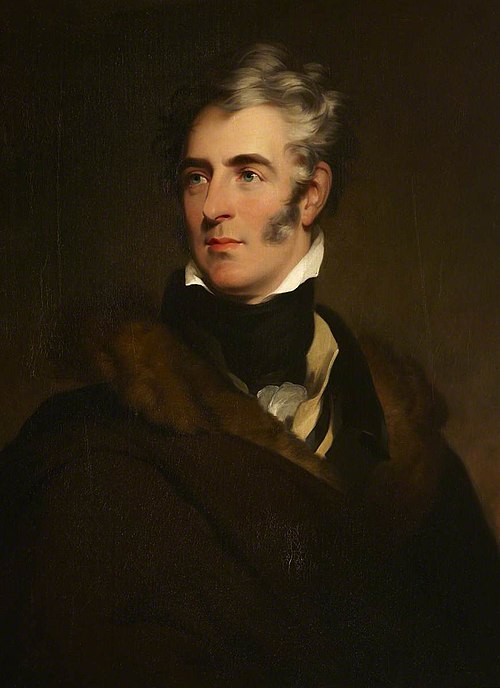Thomas Philip (successively Robinson, Weddell, and de Grey), 3rd Baron Grantham, later 2nd Earl de G, 1828, William Robinson