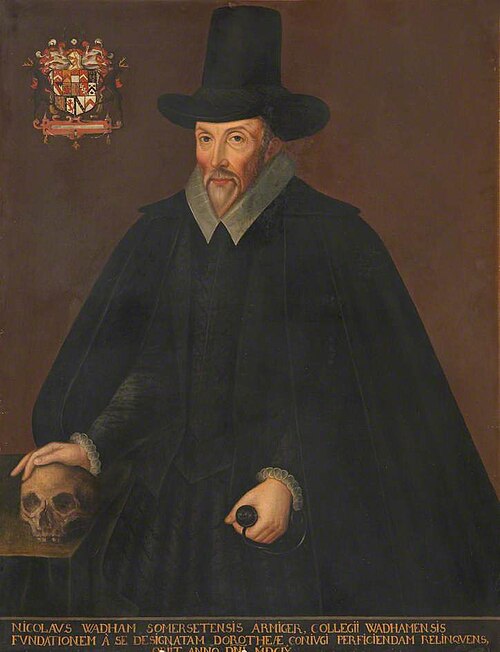 Nicholas Wadham (1532–1609), , William Sonmans