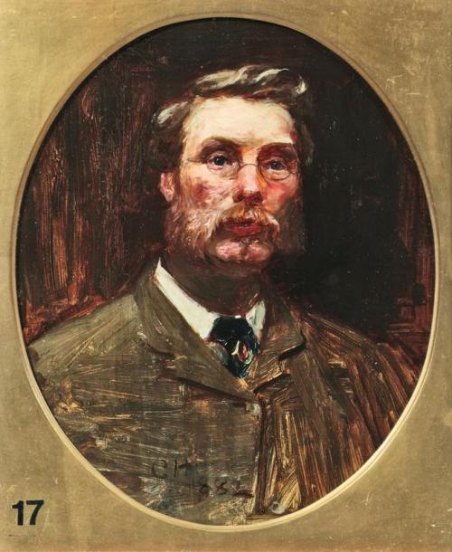 Self Portrait, 1882, Colin Hunter