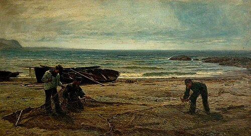 Three Fishers, 1873, Colin Hunter