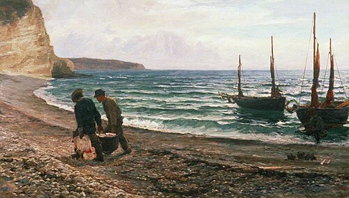 A Sea View, 1879, Colin Hunter