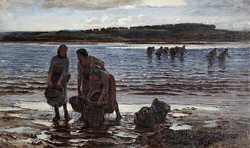 Kelp Gatherers, 1881, Colin Hunter