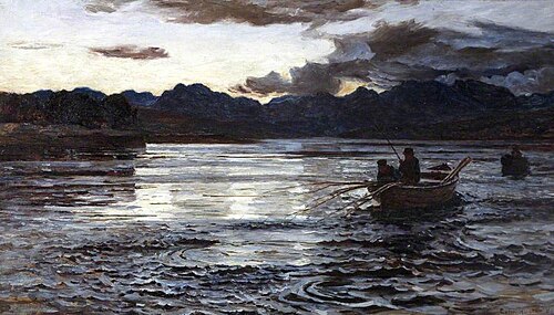 Summer Fishing, Skye, 1881, Colin Hunter