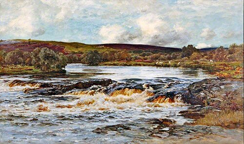 The Pool in the Wood, Helmsdale, 1897, Colin Hunter