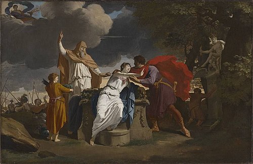 Die Opferung der Iphigenie, 1700, Frans de Jongh